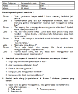 Asah Pengetahuan Si Kecil Contoh Soal IPA Kelas 2 SD yang Menyenangkan