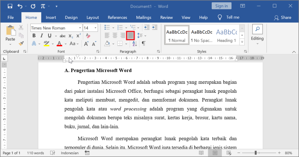 3 Cara Jitu Meratakan Kanan Kiri di Word Tanpa Ribet yang Wajib Dicoba