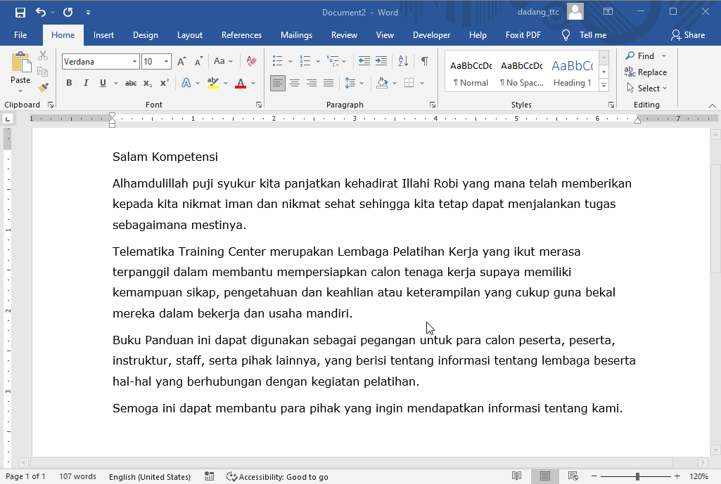 Cara Mengatur Paragraf di Word Align Spasi Indentasi Tutorial TTC Cara Mengatur Paragraf di Word Align Spasi Indentasi Tutorial TTC
