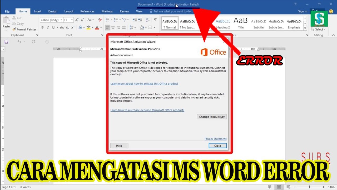 Cara Memperbaiki Microsoft Word Product Activation Failed 2010 IYYCYC Cara Memperbaiki Microsoft Word Product Activation Failed 2010 IYYCYC