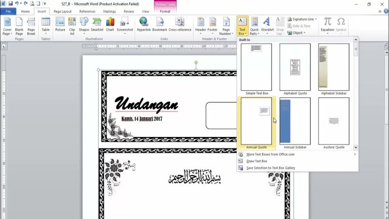 7 Cara Membuat Undangan Pengajian di Microsoft Word Ternyata Semudah Ini 7 Cara Membuat Undangan Pengajian di Microsoft Word Ternyata Semudah Ini