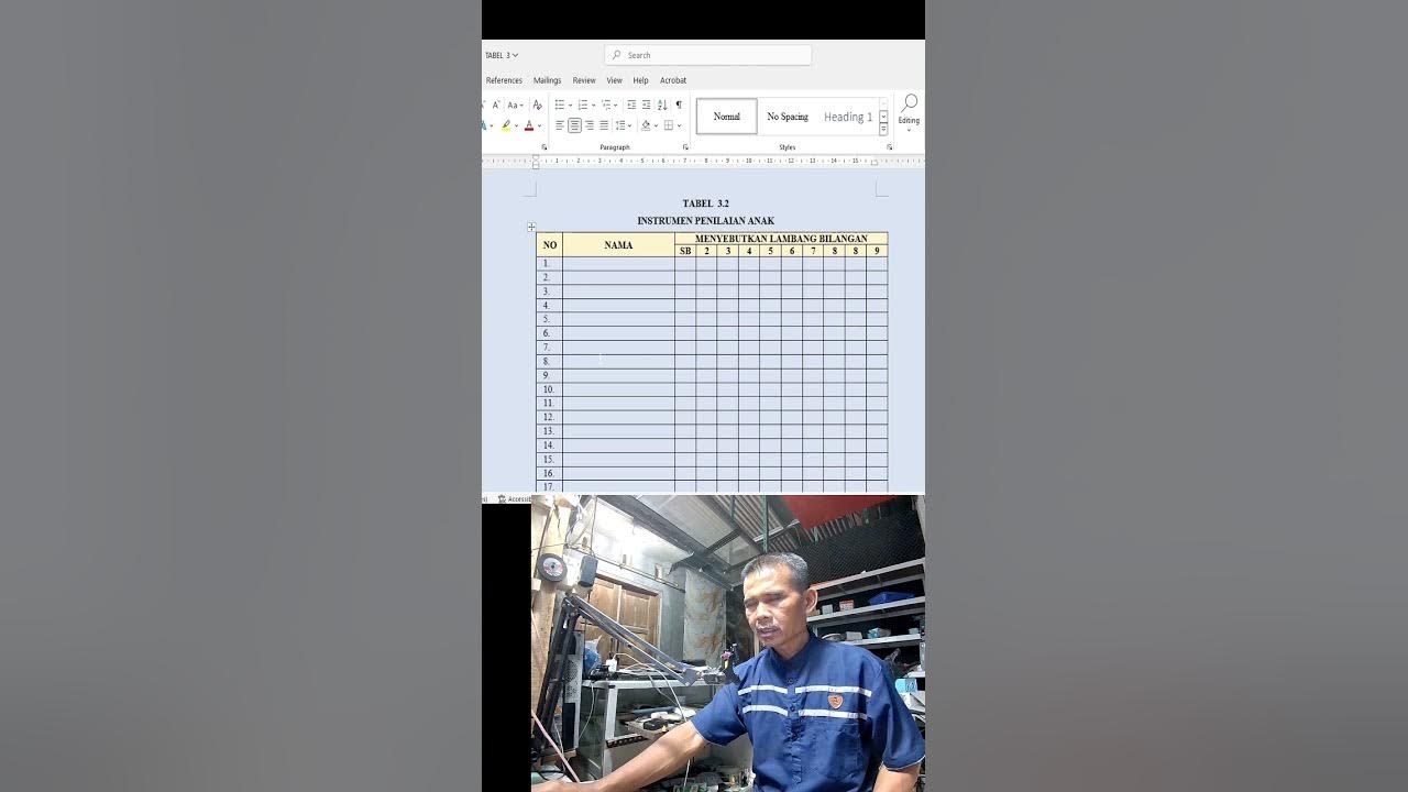 Cara Mengcopy Tabel di Word tutorialmsword - YouTube