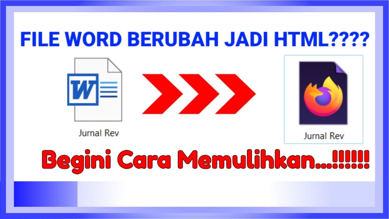 Terbukti! 5 Cara Cepat Mengatasi File Word Berubah Menjadi HETS Sebelum Kehilangan Data