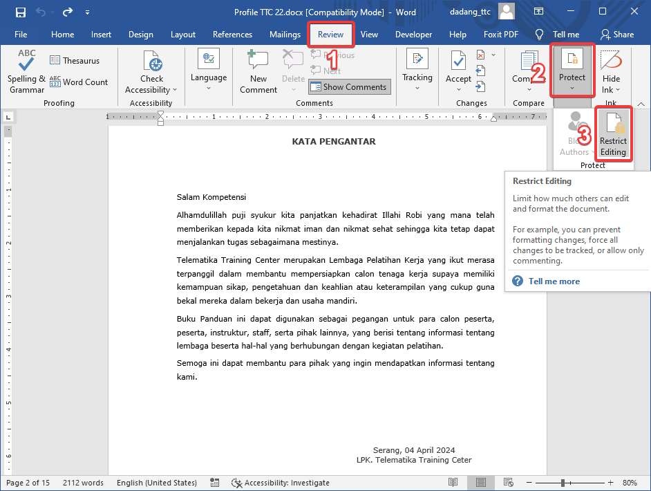 Terbukti Cara Cepat Mengubah Read Only di Word Tanpa Ribet Sebelum Deadline 2026