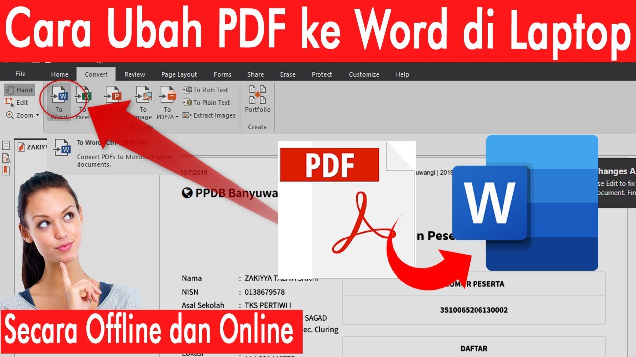 Terbukti Mudah Cara Mengubah Salah Satu Isi File PDF Menjadi Word dalam 5 Langkah Cepat
